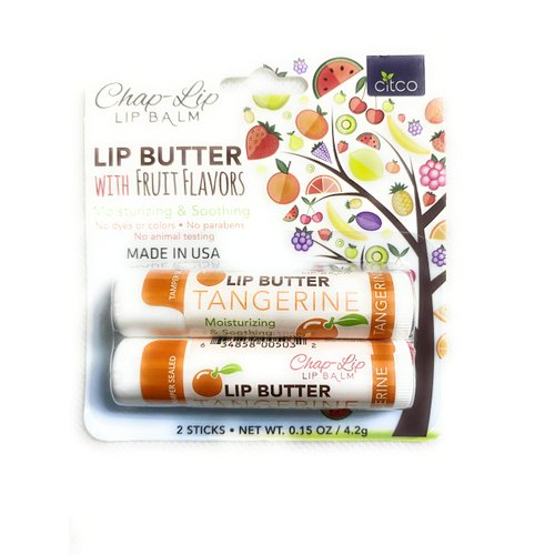 CHAP-LIP, LIP BUTTER, LIP BALM (TANGERINE)