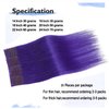 Tape in Hair Extensions Lila 100% Remy Human Hair Extensions Silky Straight for Fashion Women 20 Pcs/Package(18Inch #Lila 40g)