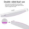 12Pcs Nail File Professional WAFOLOZE Nail Files Reusable Double Sided Emery Boards(100/180 Grit) Nail Styling Tools for Home and Nail Files for Acrylic Nails Salon Use