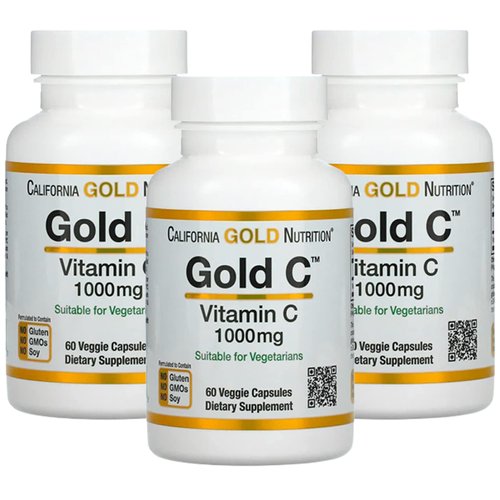 Gold C by California Gold Nutrition - USP Grade Vitamin C Supplement - Immune Support &amp; Seasonal ...