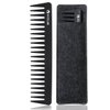 HYOUJIN 601 Black Carbon Wide Tooth Comb Detangling Comb Detangler Hair Comb for Long Wet hair Hair Straighten Curly Hair 230℃ Heat Resistan