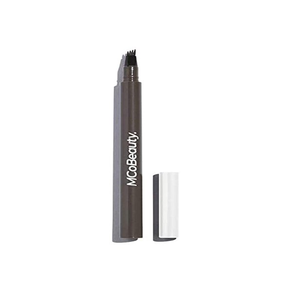 MCoBeauty Tattoo Eyebrow Microblading Ink Pen, Medium/Dark, Hair-Like Strokes, Lightweight and Long-Lasting, Vegan, Cruelty Free Cosmetics