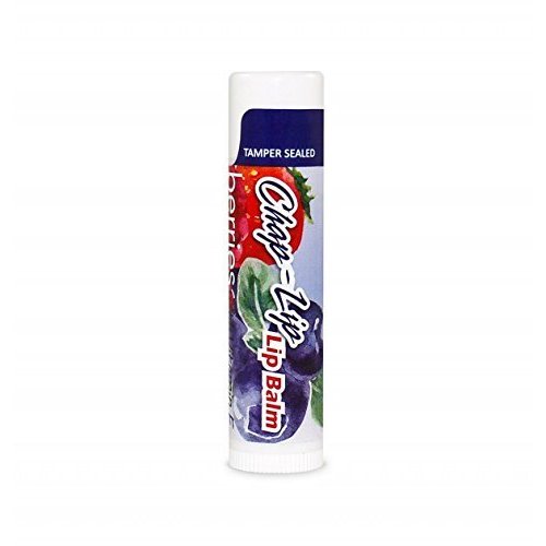 Chap-Lip Lip Balm Three Pack (.15 Ounce Each) for Cold sores, Dry chapped Lips, and Fever blisters. (Berries)