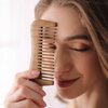 Moreinday Wooden Comb Wood Hair Comb Detangler Sandalwood Comb Small Pocket Comb for Women Men