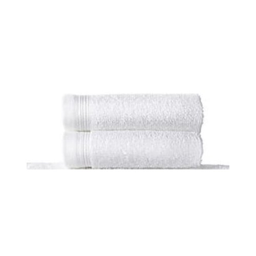 Pure White Cotton Hand Towels Set of 2 16X30 in