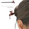 Wooden Faucet Shape Hair Stick Barrettes for Women, Funny Hair Chopsticks for Buns, Decorative Chopsticks Hair Accessories Aesthetic Hair Pins Stick (1PCS)