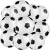 Sumind 16 Pieces Inflatable Soccer Bouncing Ball Inflatable Bouncy Toys Balls for Outdoor Adults Pet Party Supplies(5.5 Inch,White)