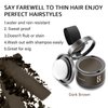 Root Touch Up Gray Hair Shadow Powder for Thinning Hairline and Eyebrows, Beard Line (Dark Brown)