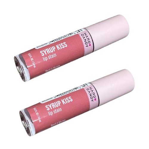 Hard Candy Pack of 2 Syrup Kiss Lip Stain, Peach Parfait 1771