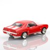 TOKAXI 1/36 Scale Diecast Cars,1969 Camaro SS Cars Models,Pull Back Vehicles Toy Cars,Cars Gifts for Boys Girls (Red)