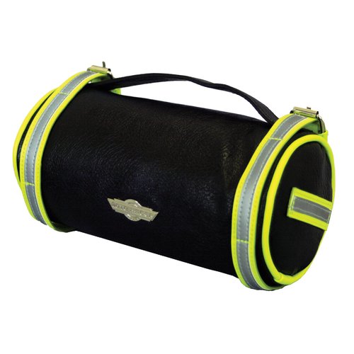 Moto Racer Handle Bar Duffle Bag, Black/Green