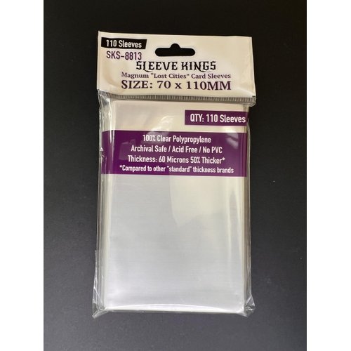 Sleeve Kings Magnum Lost Cities Card Sleeves 70 X 110 mm (4x110 Pack, 440 Sleeves)