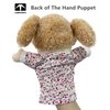 LOMTRATS Family Hand Puppets for Kids,Includes Grandpa,Grandma,Dad,Mom,Daughter,Son with Movable Open Mouths,Perfect for Storytelling,Teaching,Preschool,Birthday Gifts