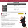 OTC Wrist Thumb Splint, 8-Inch, Select Series, X-Small (Left Hand)