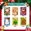 24 Sheets Christmas Sticker for Kids Make Your Own Christmas Sticker Christmas Favors Party Games Sticker Boys Girls Holiday Home Classroom Party Favor Art Craft School Rewards Homemade Christmas card