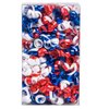 WRAPAHOLIC 12-Count 4th of July Self-Adhesive Curly Bows Gift Wrap Accessory - Blue/Red/White Curly Bows, Perfect for Independence Day, Memorial Day, Christmas, Birthday, Party Favors Decorations