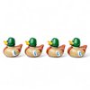 Mallard Rubber Duckies - Rubber Duck Bath Toys and Jeep Ducks (12 Pack)