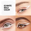 evpct White Gel Eyeliner Pencils Eye Face Paint Stick Lipstick, Eye Liner Waterproof Smudge Proof Halloween Makeup Set Colored Cream Eyeliner Pen Crayon Eye delineador de ojos contra el agua 02