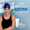 Clear Face Sunscreen SPF 45, Oil Free Sunscreen & Light Moisturizer with Zinc Oxide, Broad Spectrum Sunblock, Water Resistant and Non-Greasy, 4oz