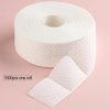 Fcozpjk 1000Pcs/1 Roll Lint Free Nail Wipes, Nail Polish Remover Pads, White Cotton Pads Wipes for Gel Nails, Dust Cleaning Degreasing Nail Napkins Cotton Swabs, Manicure Salon Supplies