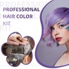 ROOHUA Hair Coloring Kit 12 Pcs Hair Dye Kit - Hair Dye Brush And Bowl Set,Hair Agitator, Hair Clips and Disposable Gloves Shower Caps and Ear Muffs Diy Hair Coloring Tools