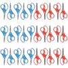 Westcott 55845 Right- and Left-Handed Scissors, Kids' Scissors, Ages 4-8, 5-Inch Blunt Tip, 30 Pack