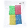 Chuangdi 12 Pieces Cleaning Scrubbing Sponge, Kitchen Cellulose Dish Sponge for Removing Hard Dirt, Oil, Non-Scratch on Windows Non-Stick Pan, Color Random (1.5 cm in Thickness)