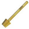 Pana 3/32" 4 Week Backfill Nail Carbide Bit - For Electric Dremel Drill Machine (Fine, Gold (Tapered Backfill))