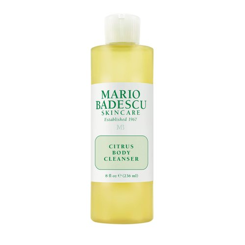Mario Badescu Citrus Body Cleanser - Lightweight Shower Gel Body Soap with Grapefruit and Orange Peel Extracts - Fresh and Moisturizing Body Wash for Men and Women, 8 Fl Oz