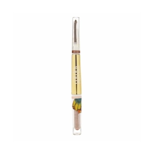Nonie Creme Color Prevails Eye shadow duo Golden Peach Brown