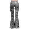 Daisy Del Sol High Waist Comfy Stretch Boho 70s Bell Bottom Fit to Flare Lounge Yoga Pants