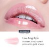 City Beauty City Lips Plumping Lip Gloss Los Angelips - High-Shine Gloss for Fuller, Younger-Looking Lips | Hydrating & Smoothing Lip Treatment Hyaluronic Acid