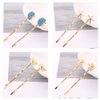 Shell Starfish Bobby Pins Set Shiny Seashell Hair Clips Set for Women Girls Summer Beach Hair Accessories for Long Short Hair Barrettes for Teen Girls Ocean Themd Hairpins 4 Pairs