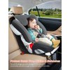 Sinvitron Car Seat Protector for Child Car Seat,Car Seat Mat for Leather Seats,Non-Slip Backing, 2 Mesh Pockets,Waterproof Seat Protector Under Baby Car Seat for Vehicles (2-Pack)