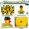 DEEKIN 24 Pcs Veteran Ducks Veteran Forces Memorial Rubber Ducks Army Military Rubber Ducks Military Party Favors Cute Duck for Veteran Forces Gifts, Party Decorations