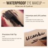 UCANBE Black Mascara and Liquid Eyeliner Set, Waterproof Colored Eye Makeup Duo - Enhance Your Gaze with Natural Lasting Lift & Curl for Lashes and Pigmented Smudge-Proof Eye Liner