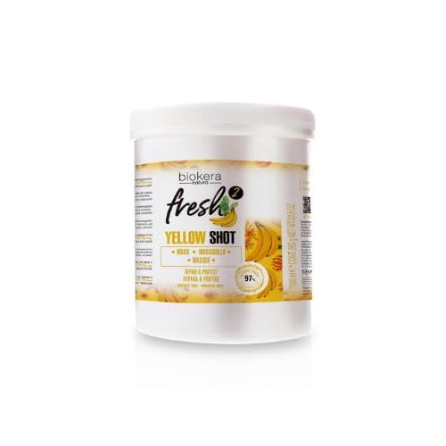 Biokera Natura Fresh Yellow Shot Mask 33.5 oz