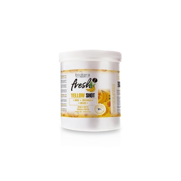 Biokera Natura Fresh Yellow Shot Mask 33.5 oz