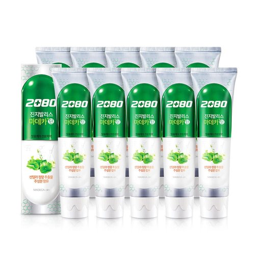 2080 Gingivalis Healthy Gum Care Toothpaste (150g (5.3 oz) x 4 Packs) Korean Oral Care (Centella - 4 Packs)