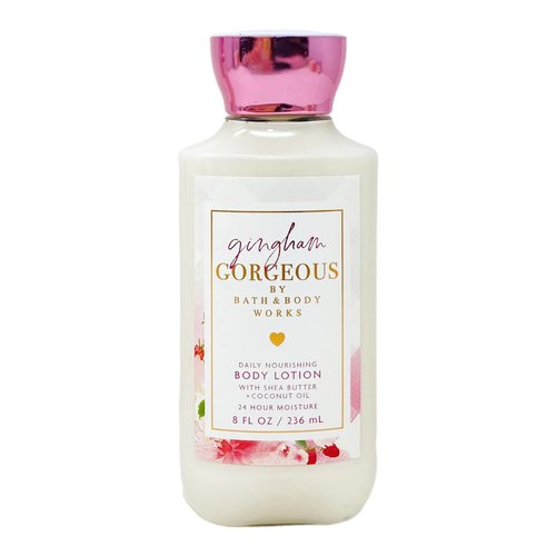 Bath & Body Works Gingham Gorgeous - Pack of Two - Body Lotion With Wild Jasmine Soap., Pink