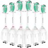 Toptheway Replacement Brush Heads Compatible with Sonicare E-Series Essence Xtreme Elite Advance and CleanCare Screw-On Toothbrush Handles 7022/66, 6 Pack
