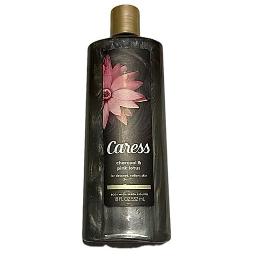 Caress Charcoal & Pink Lotus Body Wash 18 oz