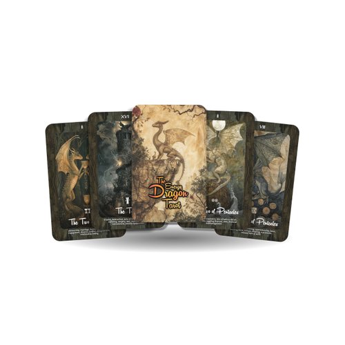 The Energy Dragon Tarot - 78 Cards - Tarot - Tarot Deck - Fortune Telling - Divination Tools
