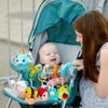 Stroller Toys, Car Seat Toys for Babies Infants 0-6 Months, Activity Spiral Plush Toys Hanging Toys Gift for Baby Boys and Girls 0 3 6 12 Months Newborn Sensory Toys with Rattles Squeaker Music -Blue