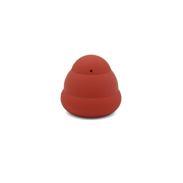 LeuwiMox Strong Rubber Snack Toy，Pet Dog Chew Toy, Natural Rubber Material, Cleans Teeth, Trains Chewing Ability and Concentration, Unique Milk Smell,Suitable for Small and Medium-Sized Dogs (Red)
