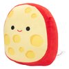 Squishmallows 5" Mannon The Gouda Cheese Mini Plush - Official Kellytoy - Collectible Soft & Squishy Mini Cheese Stuffed Animal Toy - Easter Gift for Kids, Girls, & Boys - 5 Inch