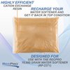 RecPro RV Water Softener Refill | Easy Replacement Kit for Portable Softener | Cation Exchange Resin (16,000 Grain)