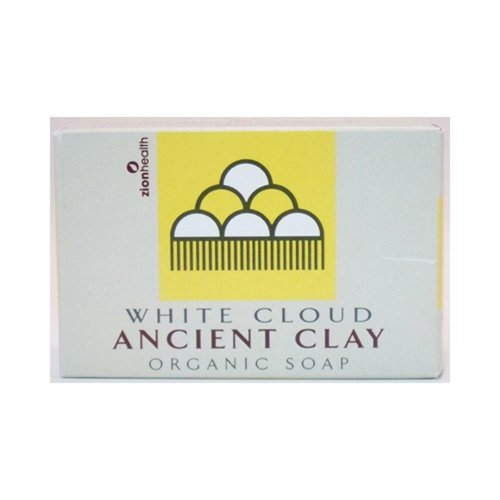 Zion Health Clay Bar Soap, White Cloud, 6 Ounce