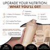 UpNourish Vanilla Cookie Vegan Protein Powder, Meal Replacement Shake, Gluten Free, Dairy Free, Packed with Essential Vitamins and Minerals, Keto-Friendly, Low-Carb Diet, 15 Servings
