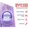 INNOVATION SMOKKIN Strong Hold Hair Gel, Edge Control, Braiding Gel, Locking & Twist Styling Wax, Versatile Styling Locking Gel Applicable To Diverse Hair Types. (Lavender 5.09 Fl oz)